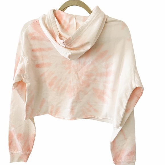 Pura Vida Tie dye Cropped Hoodie Sloth Graphic - Picture 3 of 4